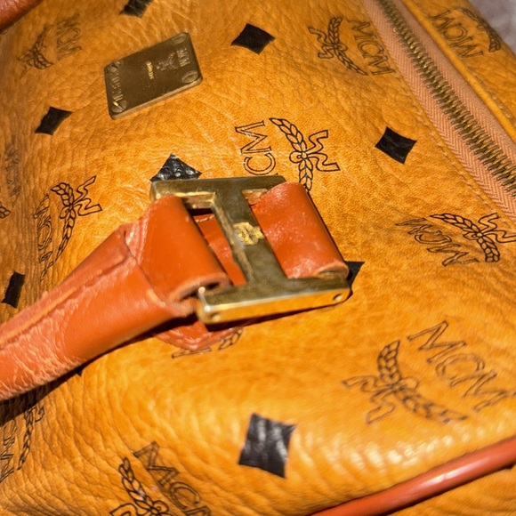 Womens MCM boston brown style bag style 2092D - Picture 4 of 13